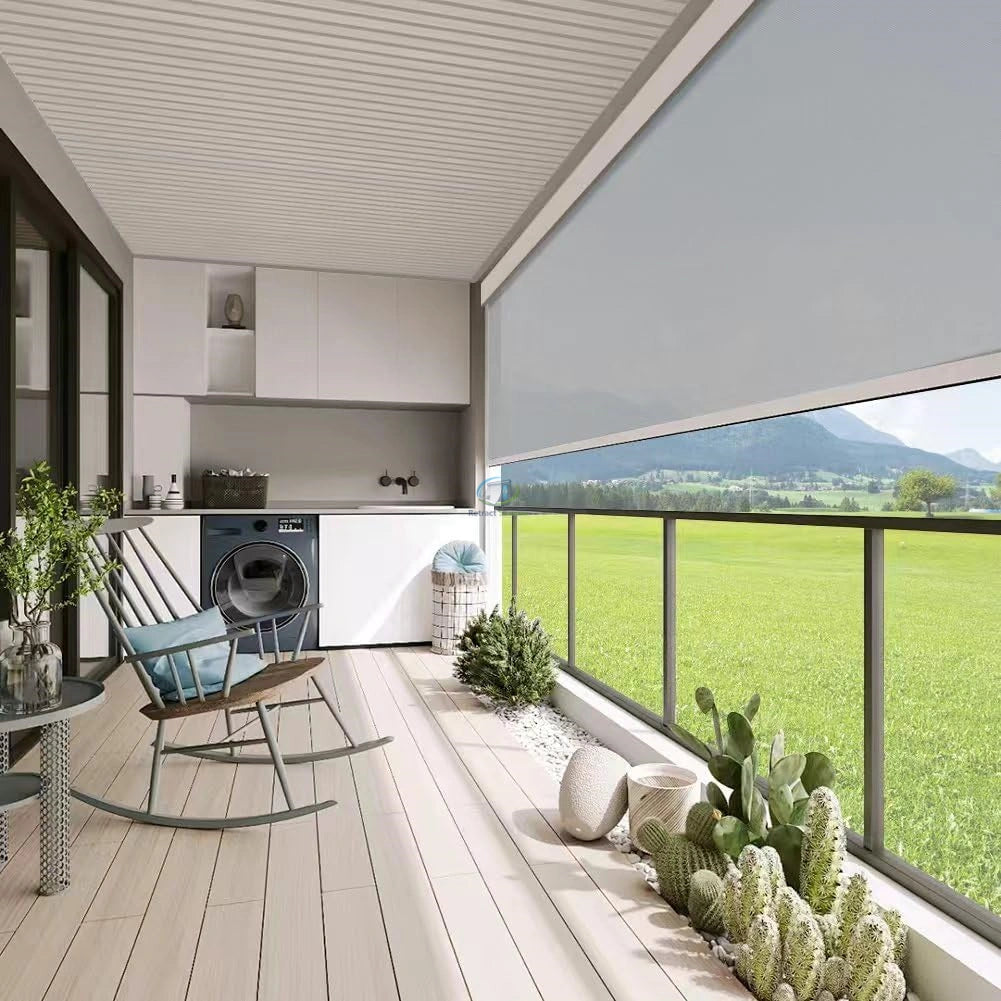Motorized Retractable Patio Screens