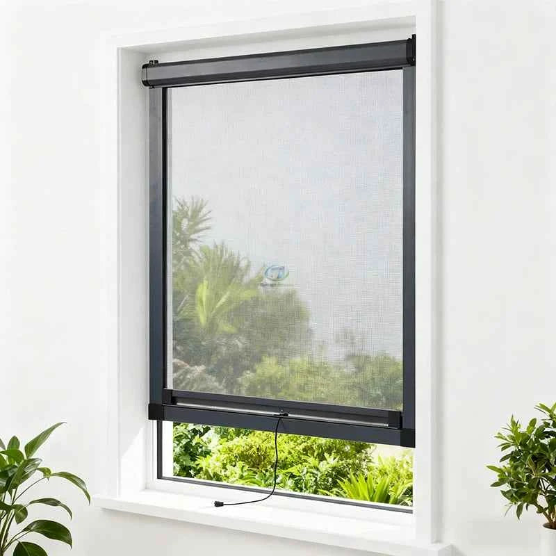 Pull Down Roller Insect Screens for Windows