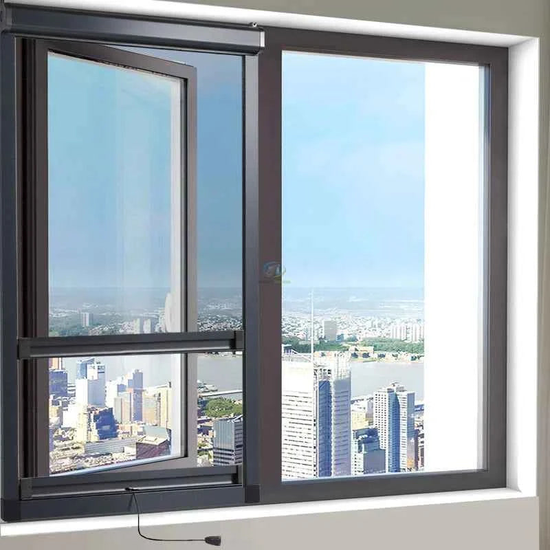 Pull Down Roller Insect Screens for Windows
