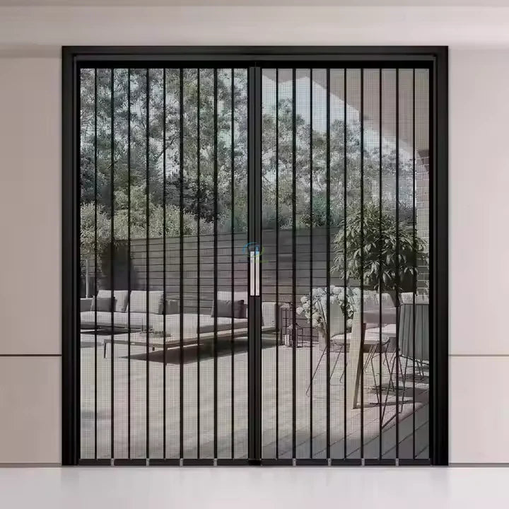 Folding Accordion Double Door Screen