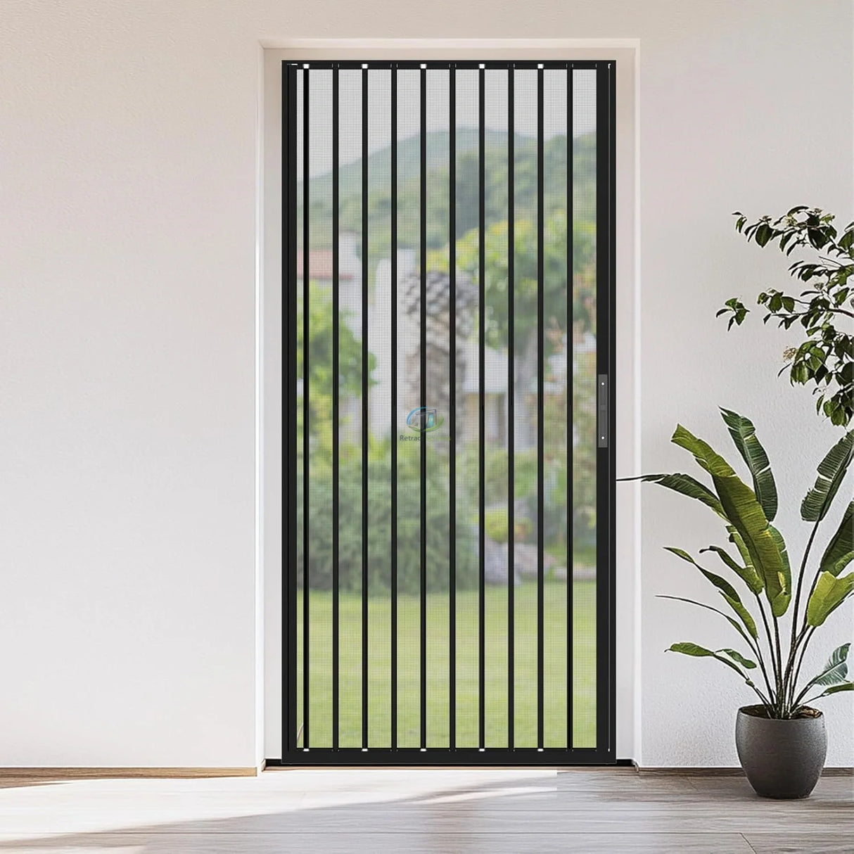 Folding Accordion Single Door Screen