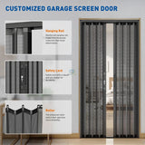 Folding Accordion Double Door Screen