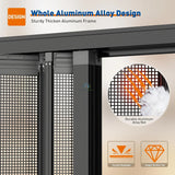 Folding Accordion Double Door Screen