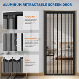 Folding Accordion Single Door Screen