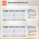 Aluminum Retractable Garage Screen Door