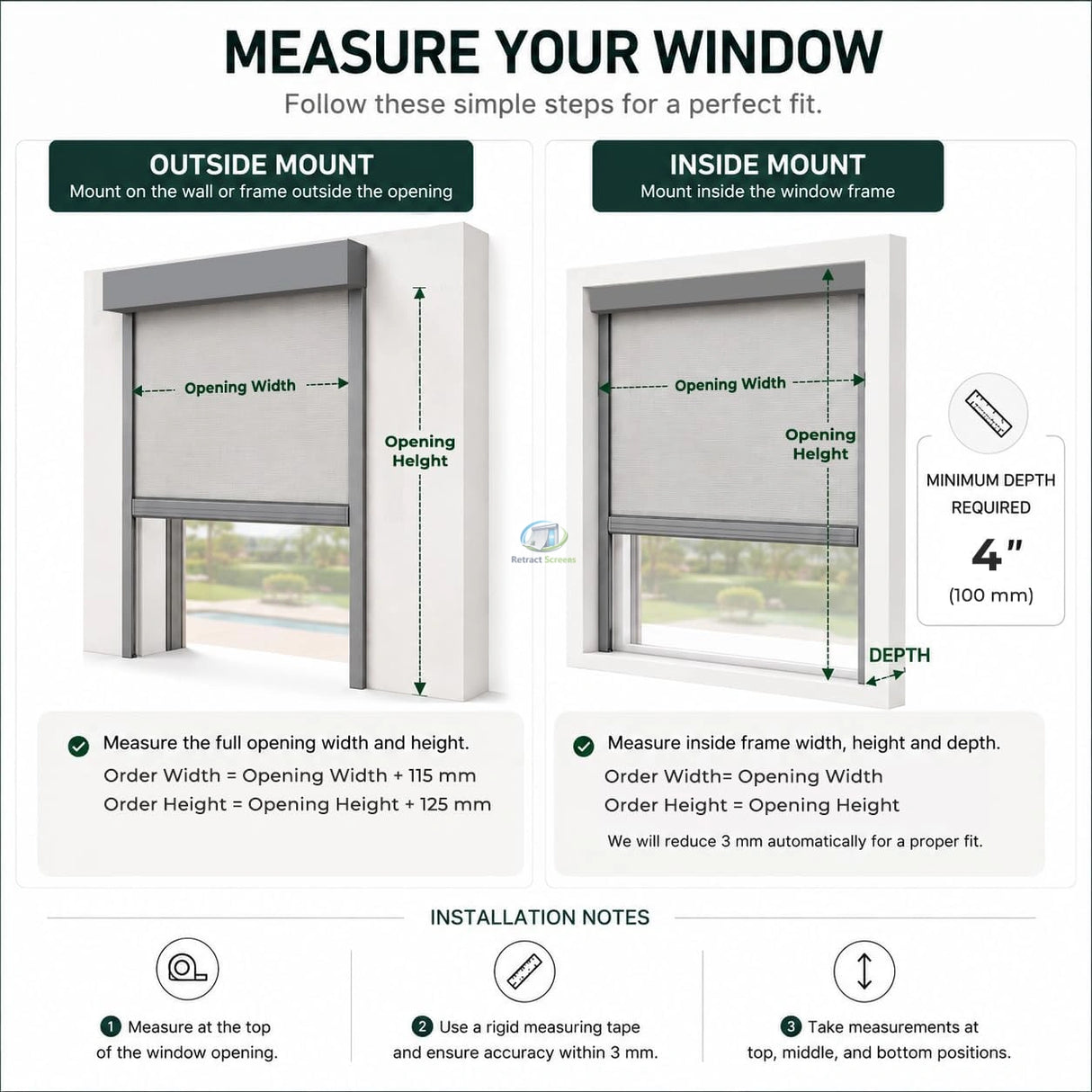 Motorized Retractable Patio Screens