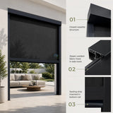 Motorized Retractable Patio Screens