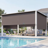 Motorized Retractable Patio Screens