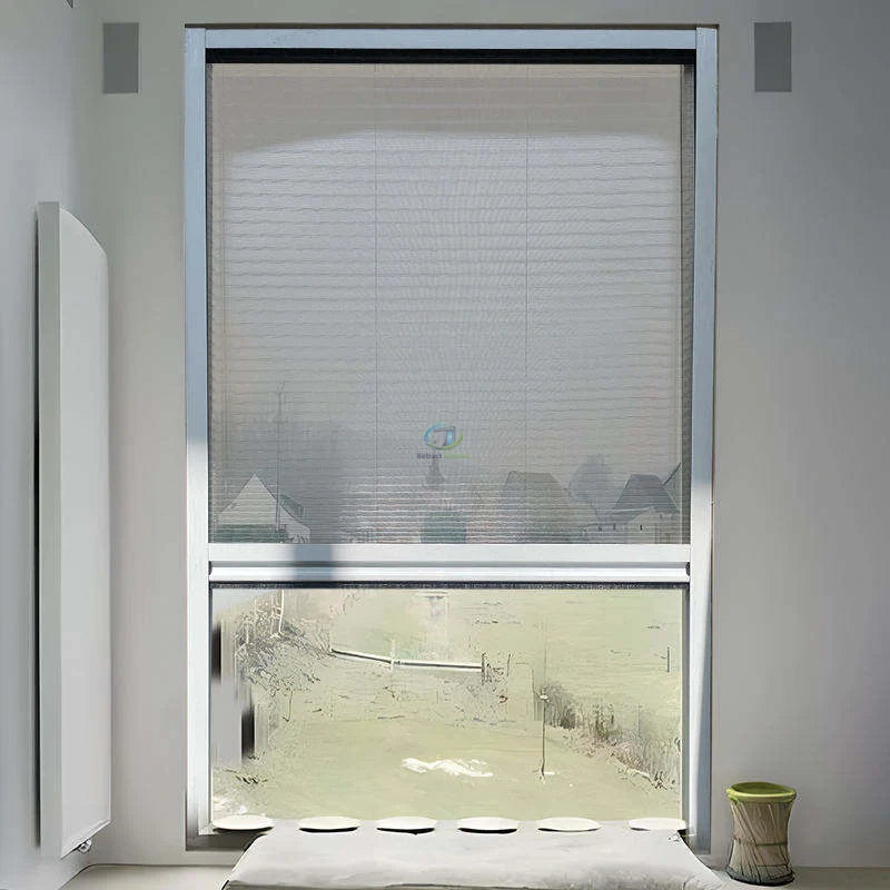 Pull Down Pleated Inscet Screen for Window