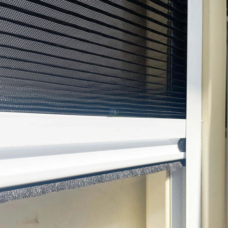 Pull Down Pleated Inscet Screen for Window