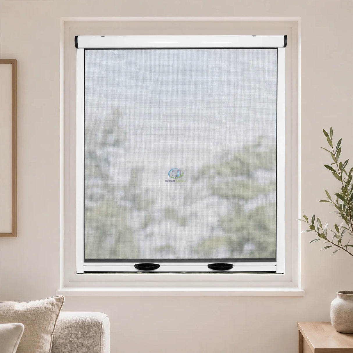 Pull Down Roller Insect Screens for Windows