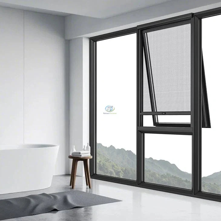 Pull Down Roller Insect Screens for Windows