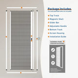 Pleated Inscet Screen Single Door