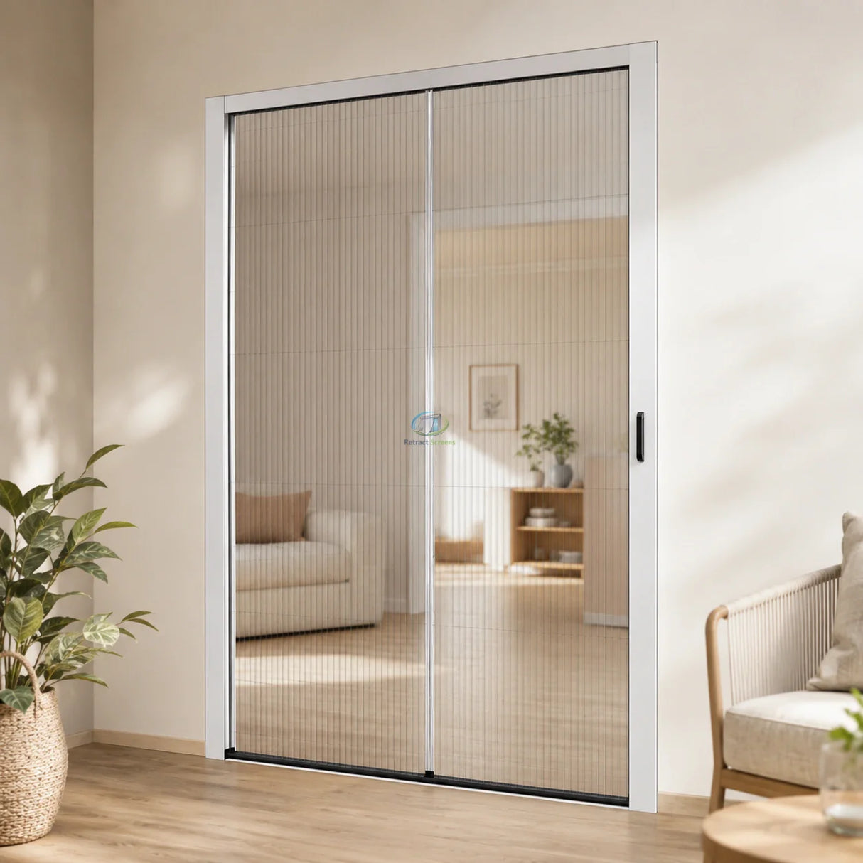 Pleated Inscet Screen Single Door