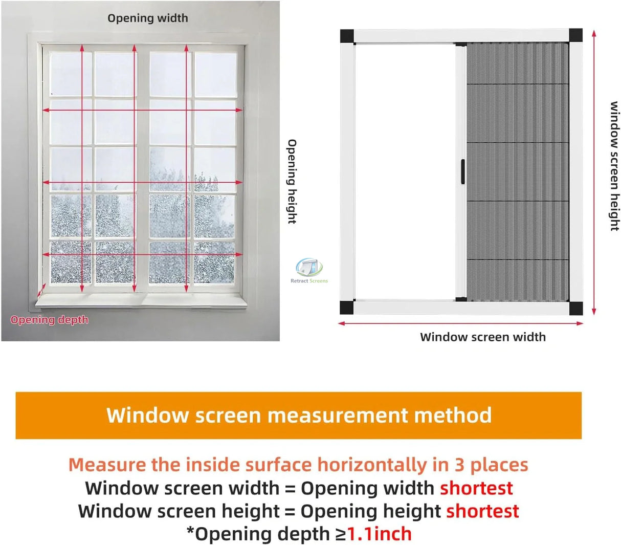 Pleated Inscet Screen for Window