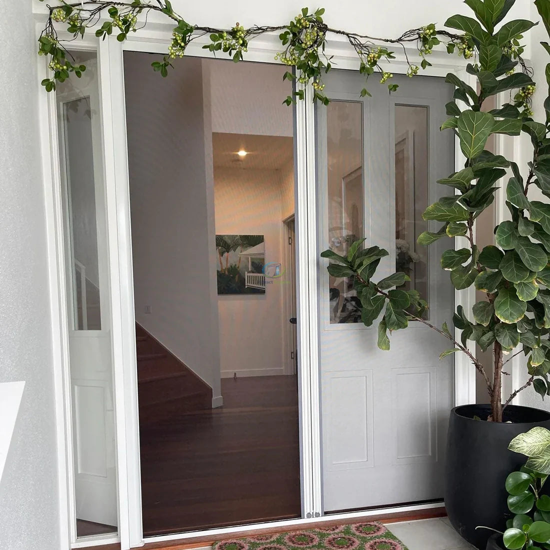 Roller Insect Screens for Double Door