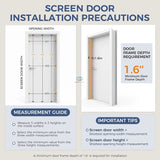 Roller Insect Screens for Double Door