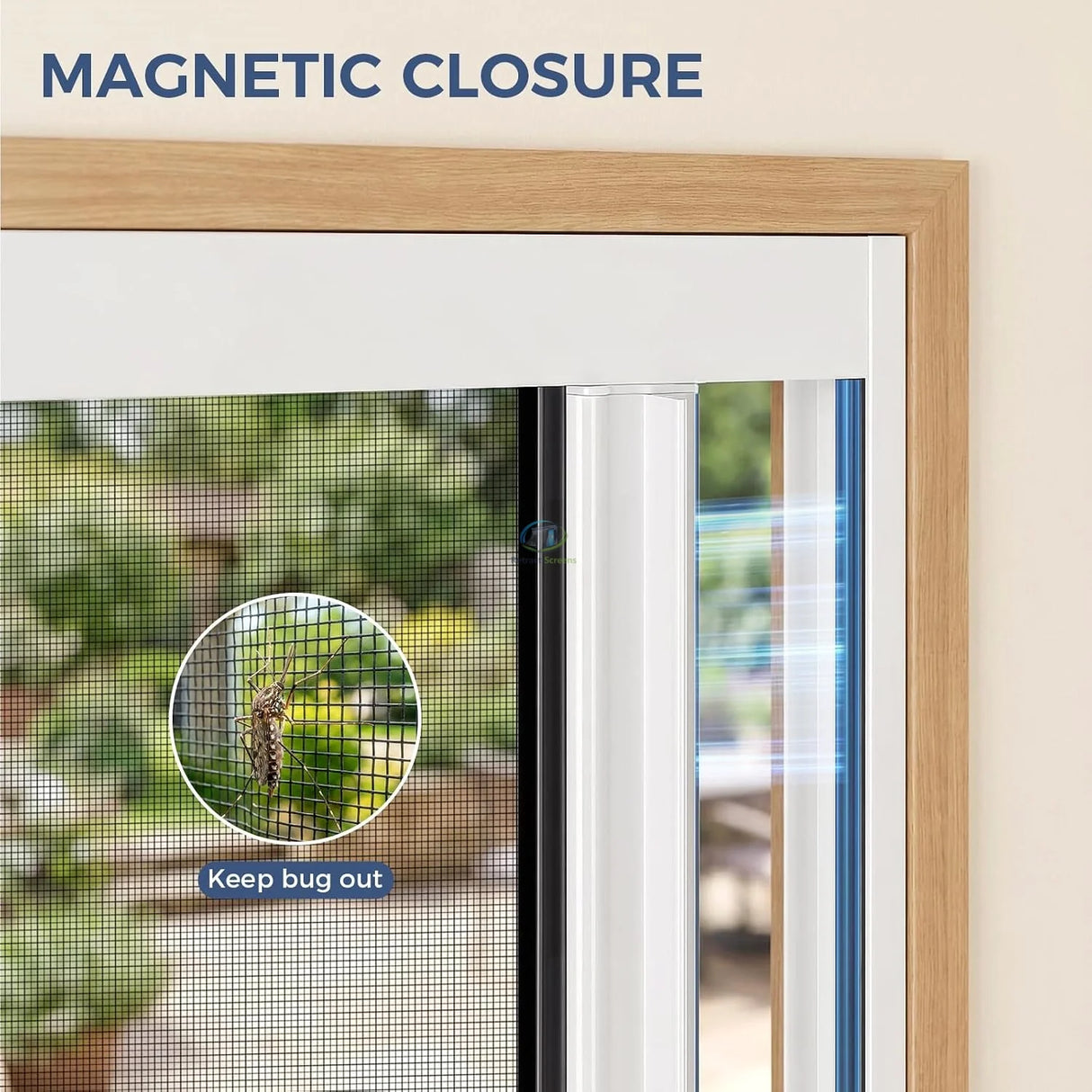Roller Insect Screens for Double Door